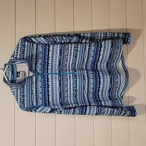 NIKE Pro Women's Jacket L  Blue/Black